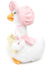 Cuddle Barn - Mother Goose Animated Stuffed Animal -Pink